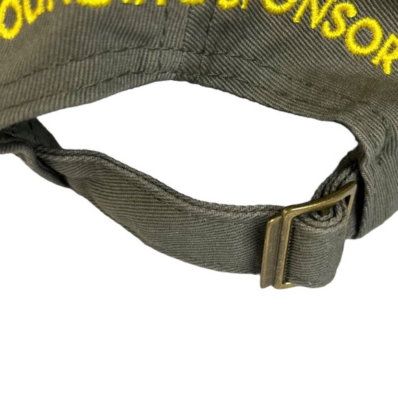 National Museum United States Army Mens Cloth Baseball Hat Green Adjustable - Picture 9 of 9